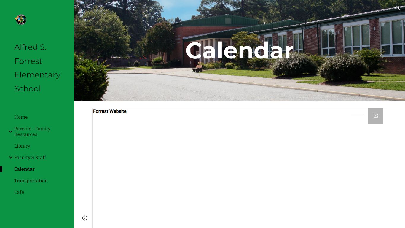 Alfred S. Forrest Elementary School - Calendar - Hampton City Schools